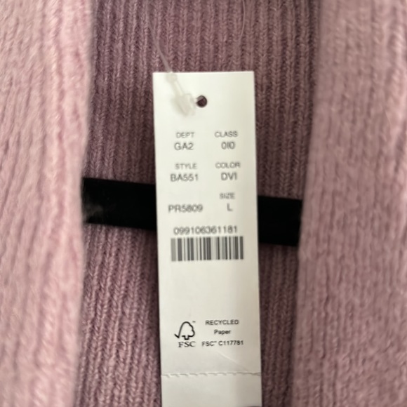 *NWT* J.Crew Cocoon Sweater Blazer in Dried Violet - Picture 11 of 11